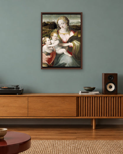 Renaissance Masters - Renaissance Masterpiece No. 50 - dark oak frame in a room
