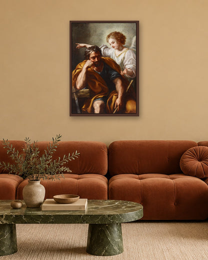 Renaissance Masters - Renaissance Masterpiece No. 202 - dark oak frame in a room