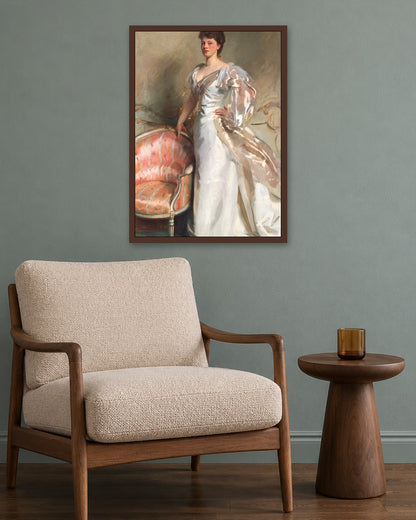 Renaissance Masters - Renaissance Masterpiece No. 372 - dark oak frame in a room