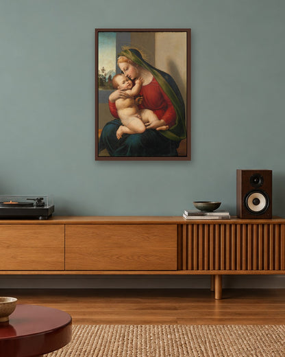 Renaissance Masters - Renaissance Masterpiece No. 146 - dark oak frame in a room