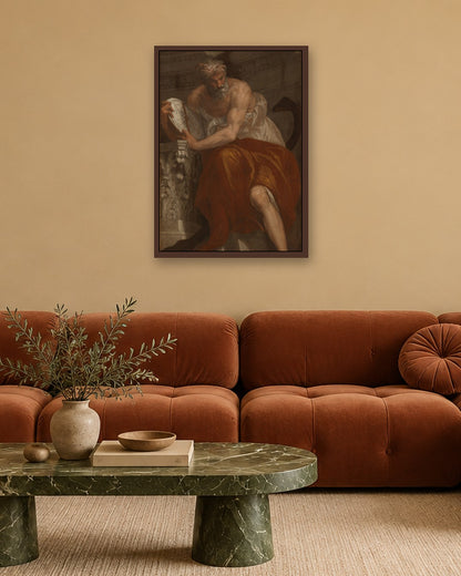 Renaissance Masters - Renaissance Masterpiece No. 31 - dark oak frame in a room