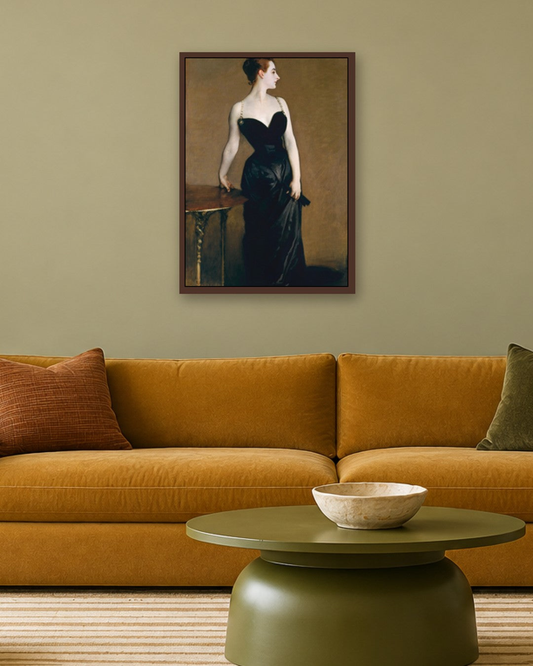 Renaissance Masters - Renaissance Masterpiece No. 365 - dark oak frame in a room
