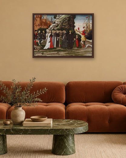 Renaissance Masters - Renaissance Masterpiece No. 62 - dark oak frame in a room