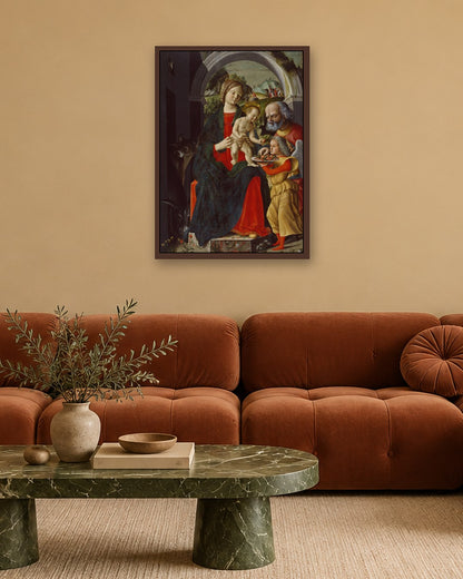Renaissance Masters - Renaissance Masterpiece No. 61 - dark oak frame in a room
