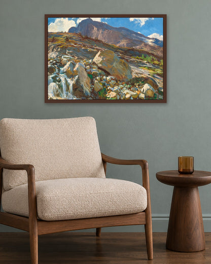 Renaissance Masters - Renaissance Masterpiece No. 359 - dark oak frame in a room