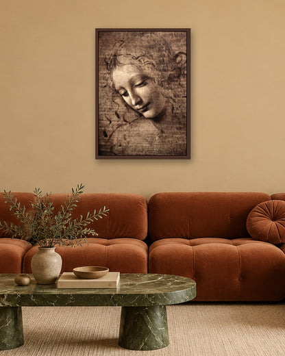 Renaissance Masters - Renaissance Masterpiece No. 332 - dark oak frame in a room