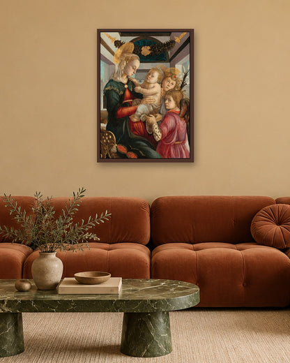 Renaissance Masters - Renaissance Masterpiece No. 222 - dark oak frame in a room