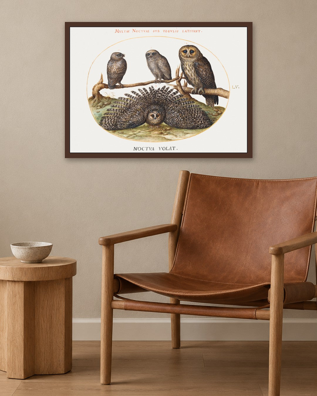 Renaissance Masters - Renaissance Masterpiece No. 355 - dark oak frame in a room
