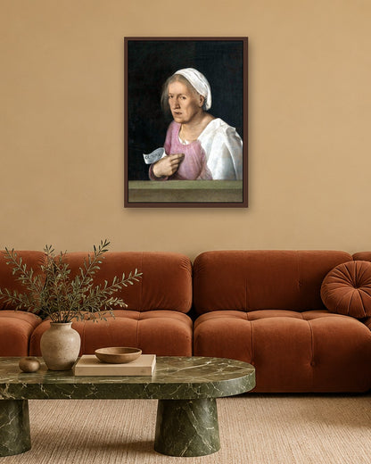 Renaissance Masters - Renaissance Masterpiece No. 278 - dark oak frame in a room