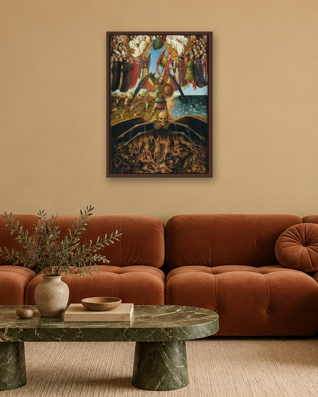Renaissance Masters - Renaissance Masterpiece No. 38 - dark oak frame in a room