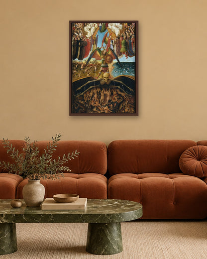 Renaissance Masters - Renaissance Masterpiece No. 38 - dark oak frame in a room