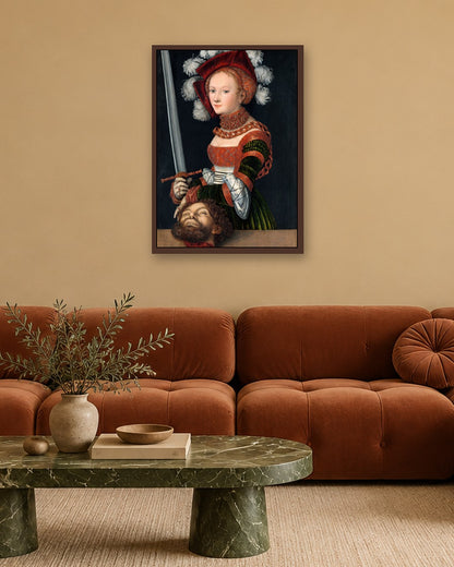 Renaissance Masters - Renaissance Masterpiece No. 268 - dark oak frame in a room