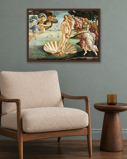 Renaissance Masters - Renaissance Masterpiece No. 213 - dark oak frame in a room