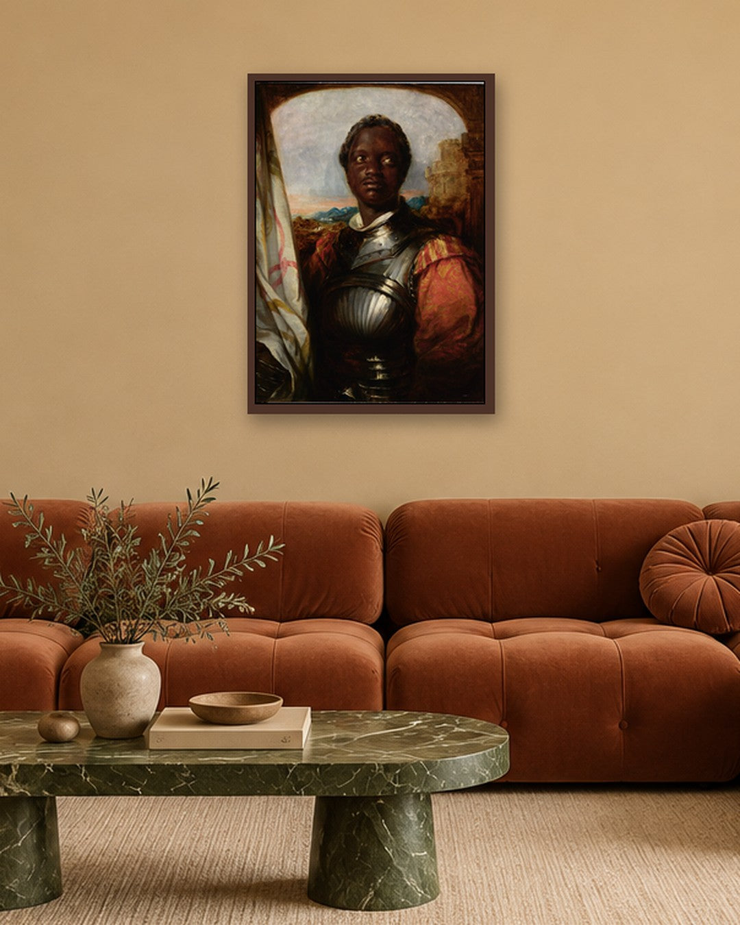 Renaissance Masters - Renaissance Masterpiece No. 78 - dark oak frame in a room