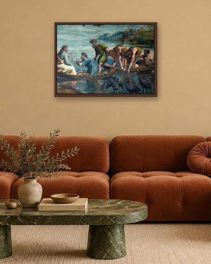 Renaissance Masters - Renaissance Masterpiece No. 320 - dark oak frame in a room