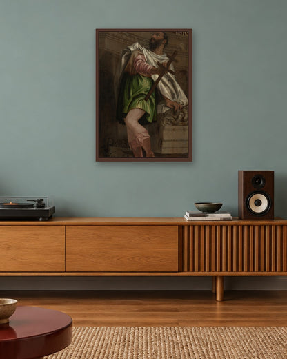 Renaissance Masters - Renaissance Masterpiece No. 32 - dark oak frame in a room