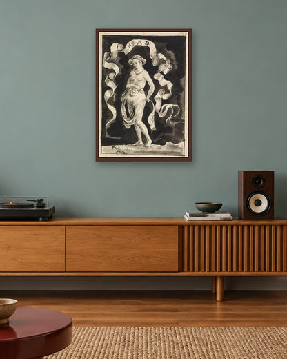 Renaissance Masters - Renaissance Masterpiece No. 426 - dark oak frame in a room