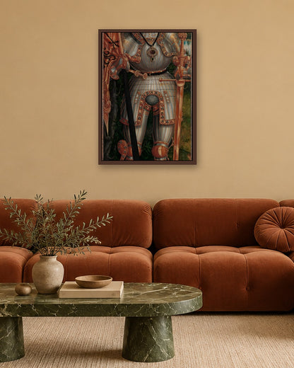 Renaissance Masters - Renaissance Masterpiece No. 147 - dark oak frame in a room