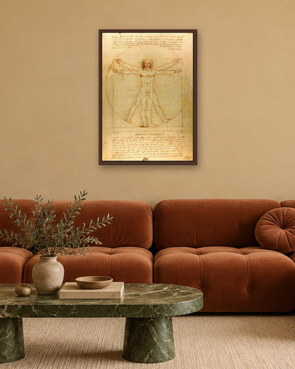 Renaissance Masters - Renaissance Masterpiece No. 239 - dark oak frame in a room