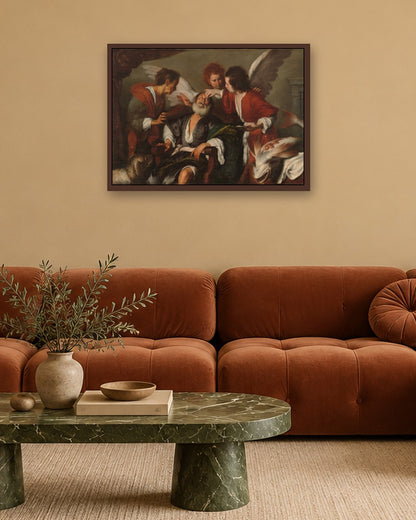 Renaissance Masters - Renaissance Masterpiece No. 130 - dark oak frame in a room
