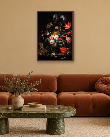 Renaissance Masters - Renaissance Masterpiece No. 377 - dark oak frame in a room