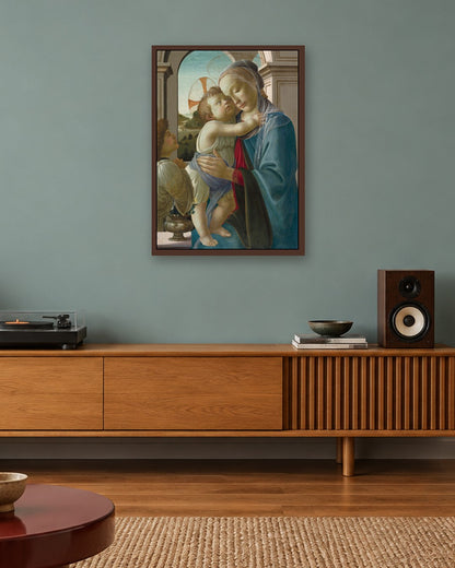 Renaissance Masters - Renaissance Masterpiece No. 184 - dark oak frame in a room