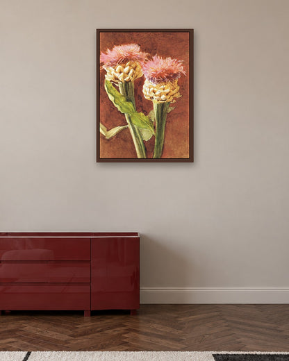 Renaissance Masters - Renaissance Masterpiece No. 358 - dark oak frame in a room