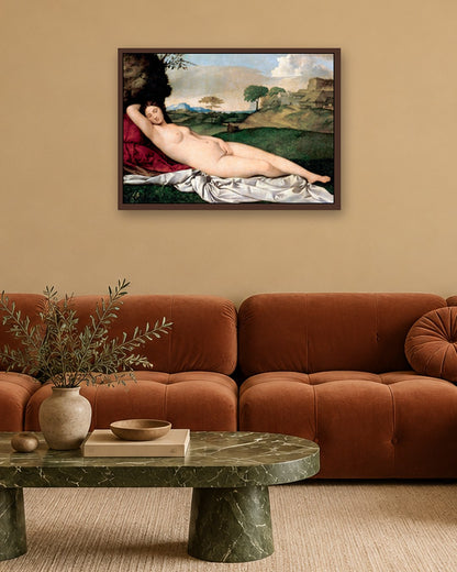 Renaissance Masters - Renaissance Masterpiece No. 277 - dark oak frame in a room