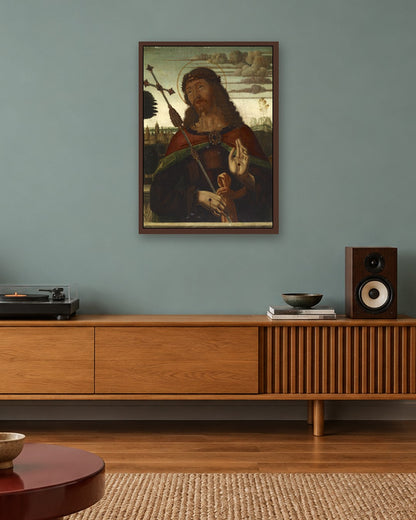 Renaissance Masters - Renaissance Masterpiece No. 54 - dark oak frame in a room