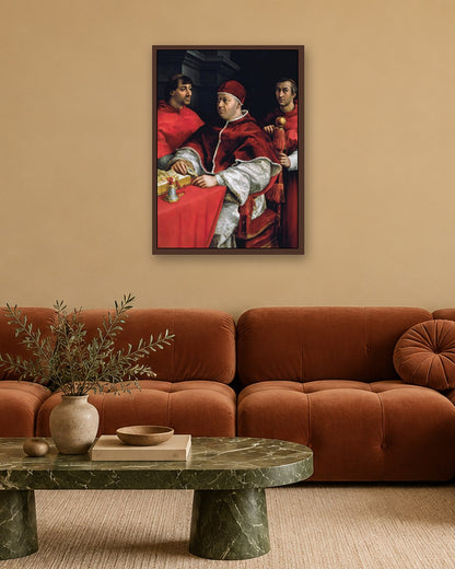 Renaissance Masters - Renaissance Masterpiece No. 329 - dark oak frame in a room