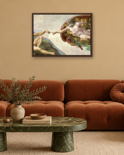 Renaissance Masters - Renaissance Masterpiece No. 240 - dark oak frame in a room