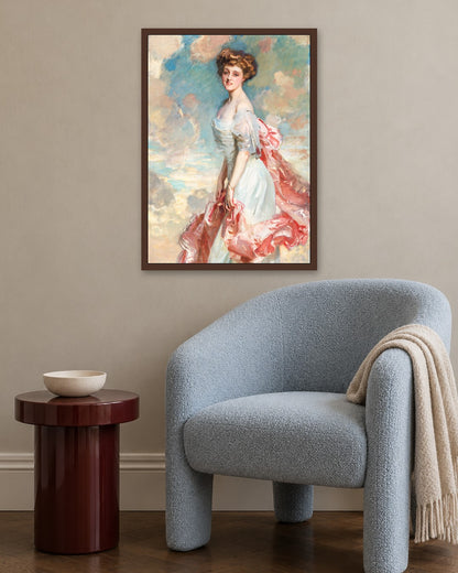 Renaissance Masters - Renaissance Masterpiece No. 363 - dark oak frame in a room