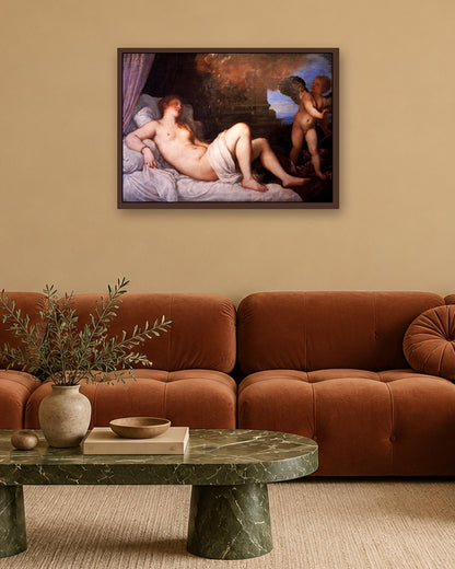 Renaissance Masters - Renaissance Masterpiece No. 257 - dark oak frame in a room