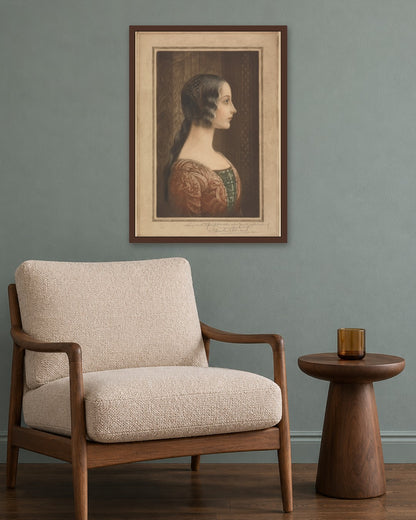 Renaissance Masters - Renaissance Masterpiece No. 127 - dark oak frame in a room