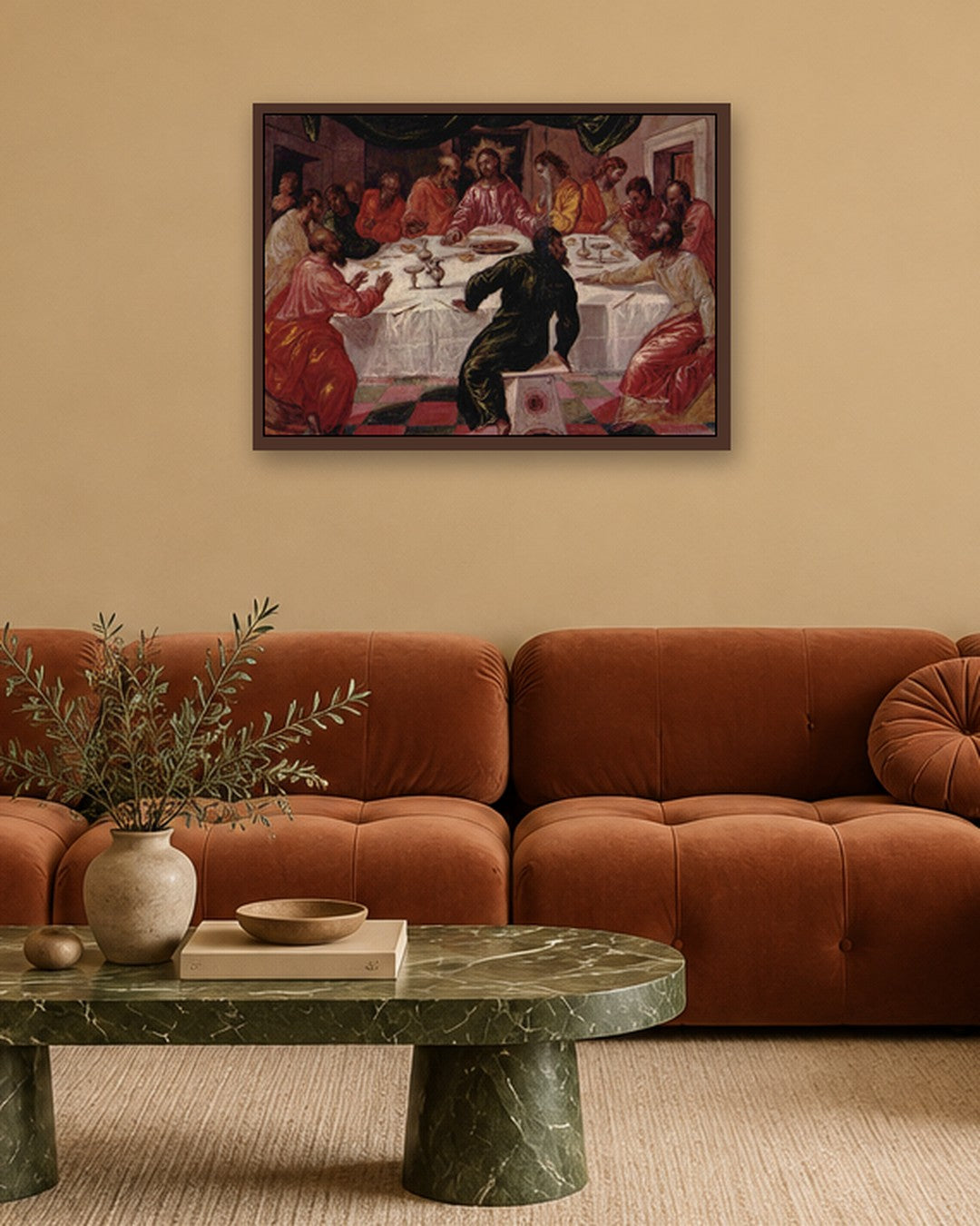 Renaissance Masters - Renaissance Masterpiece No. 237 - dark oak frame in a room