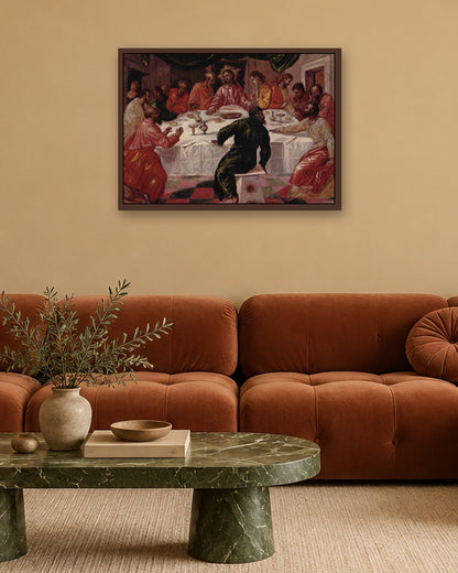 Renaissance Masters - Renaissance Masterpiece No. 237 - dark oak frame in a room
