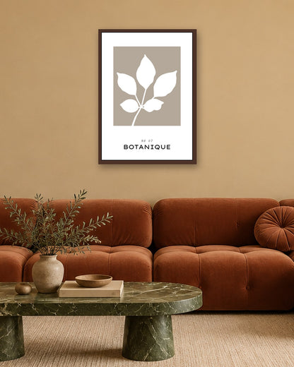SENT Studio - Bohemian Poster No. 74 - dark oak frame in a room
