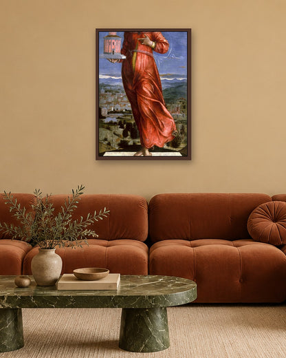 Renaissance Masters - Renaissance Masterpiece No. 57 - dark oak frame in a room