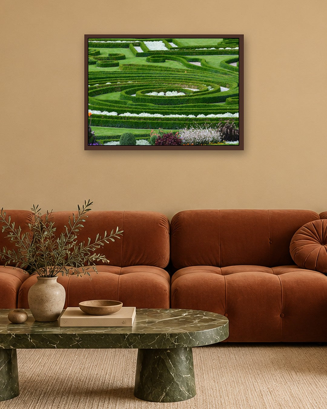 Renaissance Masters - Renaissance Masterpiece No. 265 - dark oak frame in a room