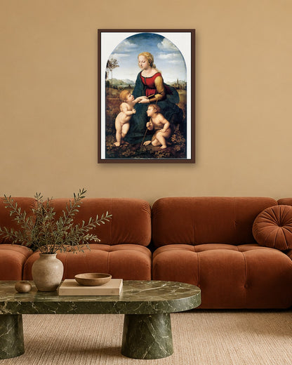 Renaissance Masters - Renaissance Masterpiece No. 307 - dark oak frame in a room
