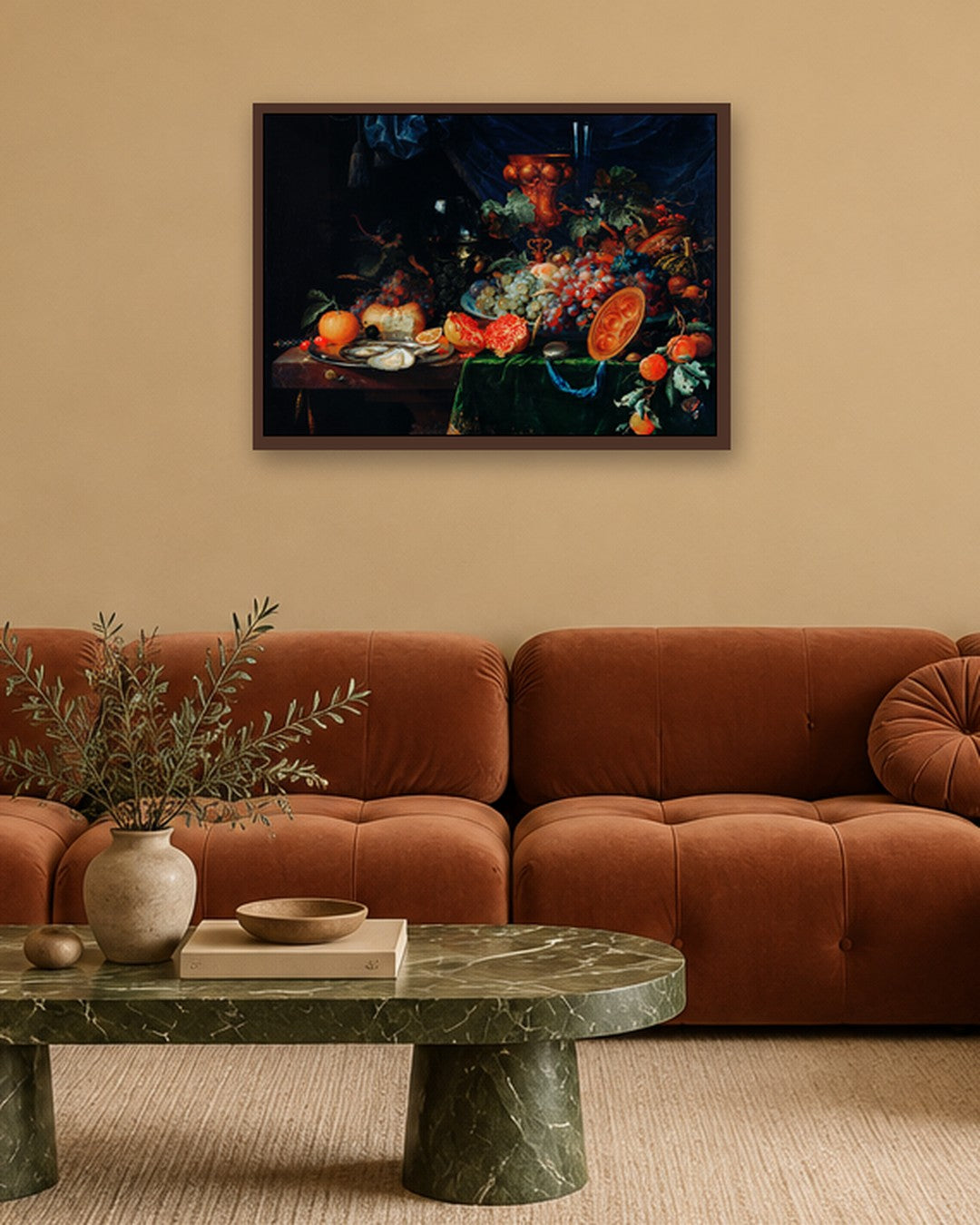 Renaissance Masters - Renaissance Masterpiece No. 379 - dark oak frame in a room