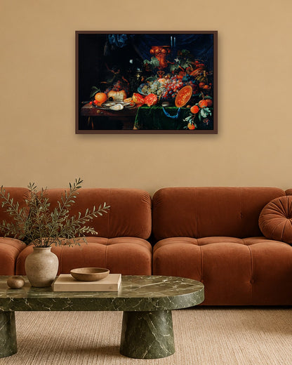 Renaissance Masters - Renaissance Masterpiece No. 379 - dark oak frame in a room