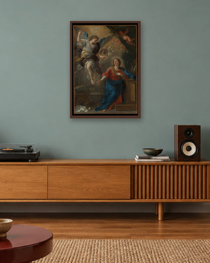 Renaissance Masters - Renaissance Masterpiece No. 159 - dark oak frame in a room
