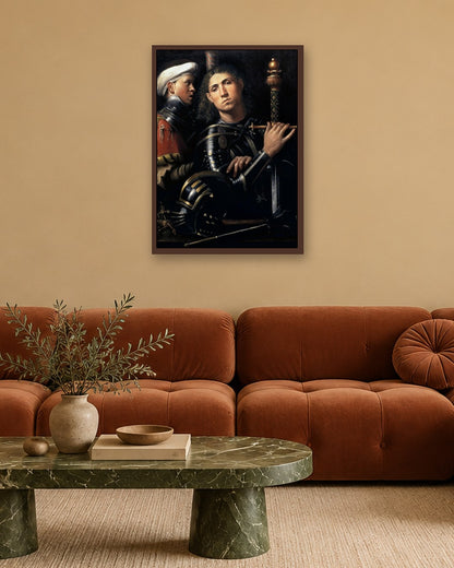 Renaissance Masters - Renaissance Masterpiece No. 271 - dark oak frame in a room