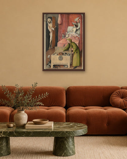 Renaissance Masters - Renaissance Masterpiece No. 226 - dark oak frame in a room