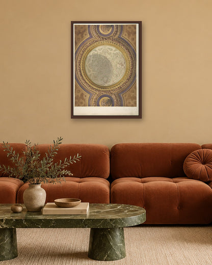 Renaissance Masters - Renaissance Masterpiece No. 142 - dark oak frame in a room