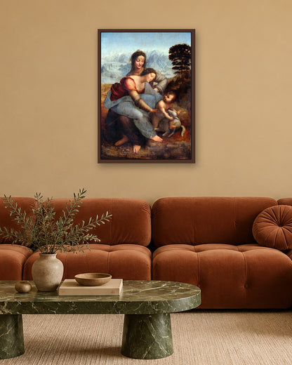 Renaissance Masters - Renaissance Masterpiece No. 338 - dark oak frame in a room