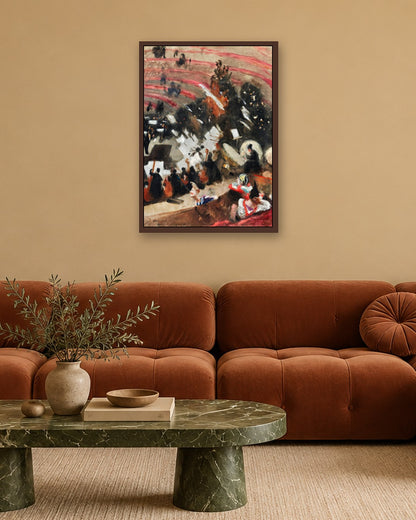 Renaissance Masters - Renaissance Masterpiece No. 371 - dark oak frame in a room