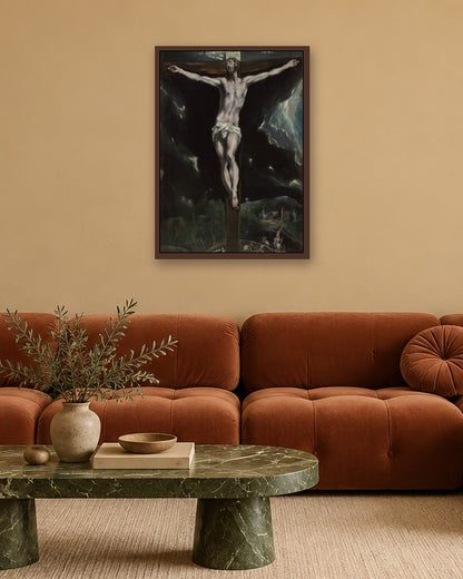 Renaissance Masters - Renaissance Masterpiece No. 234 - dark oak frame in a room