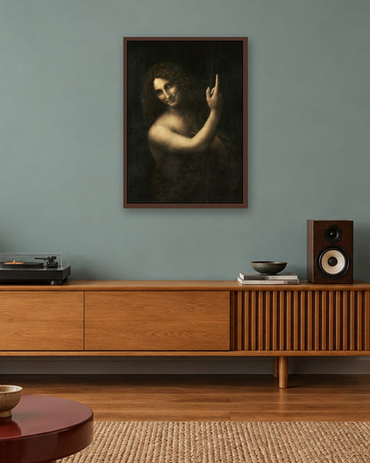 Renaissance Masters - Renaissance Masterpiece No. 336 - dark oak frame in a room